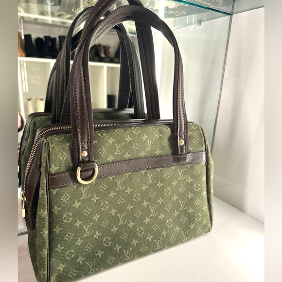 Louis Vuitton Vintage Josephine Mini Lin Handbag - Picture 1 of 12